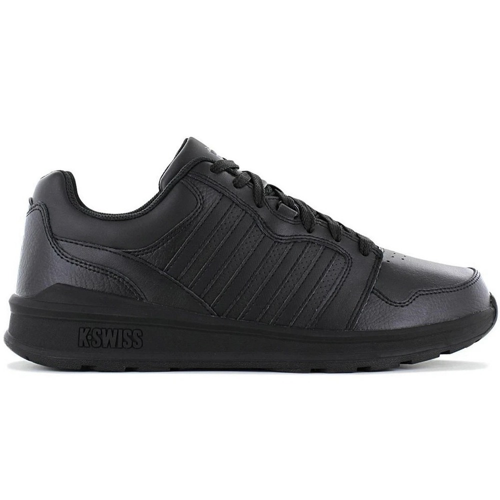 K-SWISS Rival Trainer Mens Size 11 Black Shoes Sneakers 09078-029 NEW